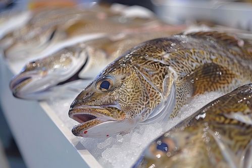 生鮮海鮮水產鱈魚食材 攝影圖